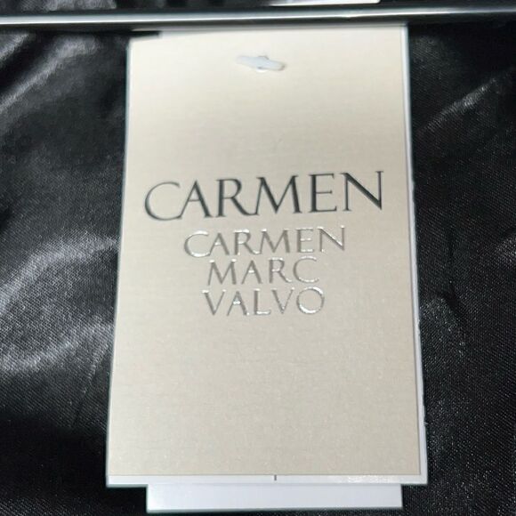 NWT Carmen Marc Valvo Minky Soft Faux Fur Diamond Quilt Vest Sz S - Picture 6 of 8